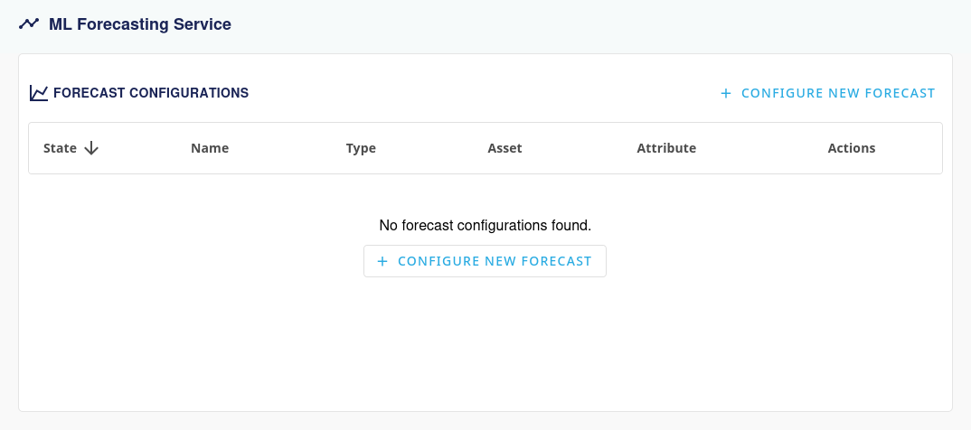 ML Forecasting Service
