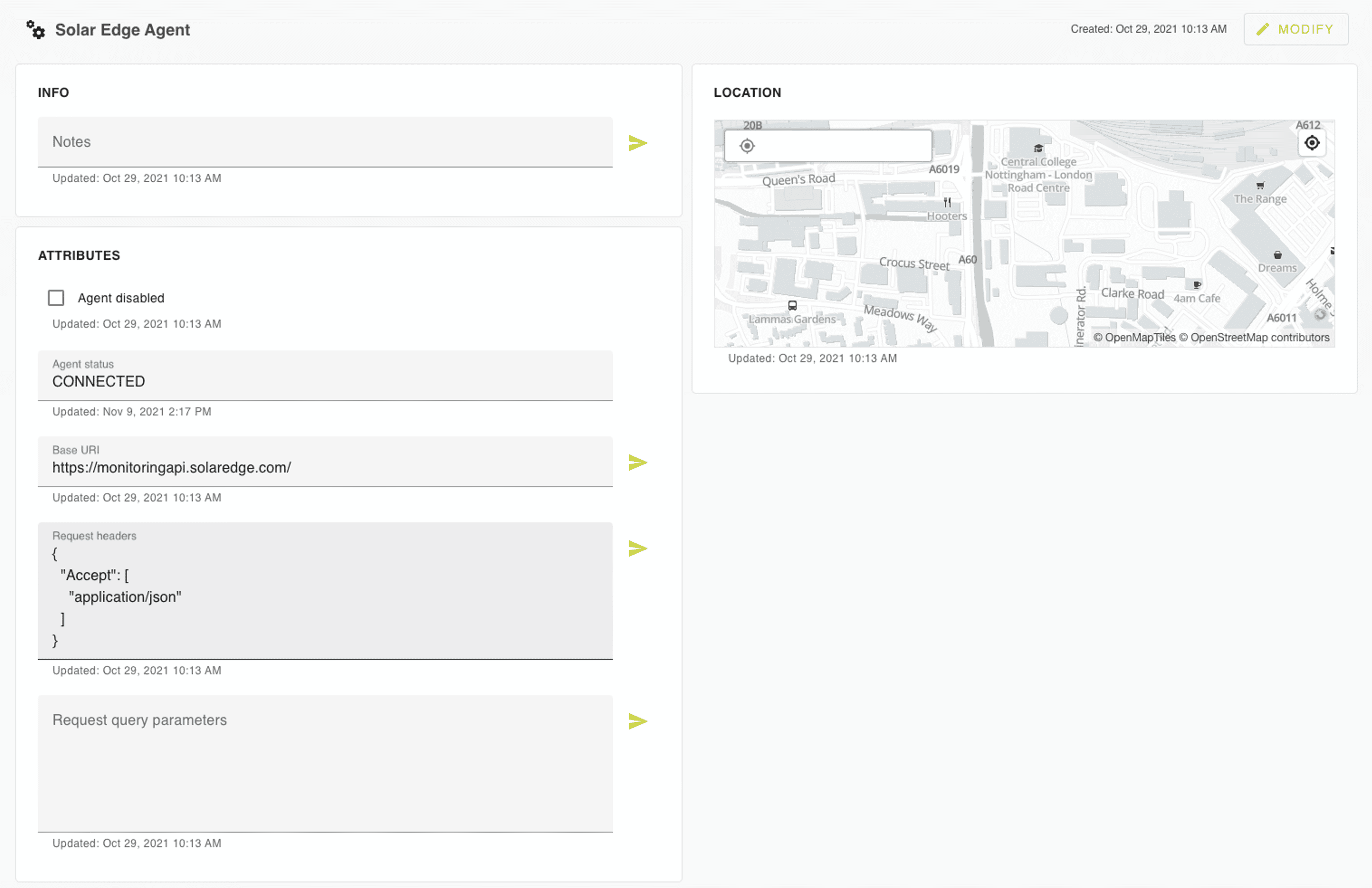 SolarEdge HTTP Agent